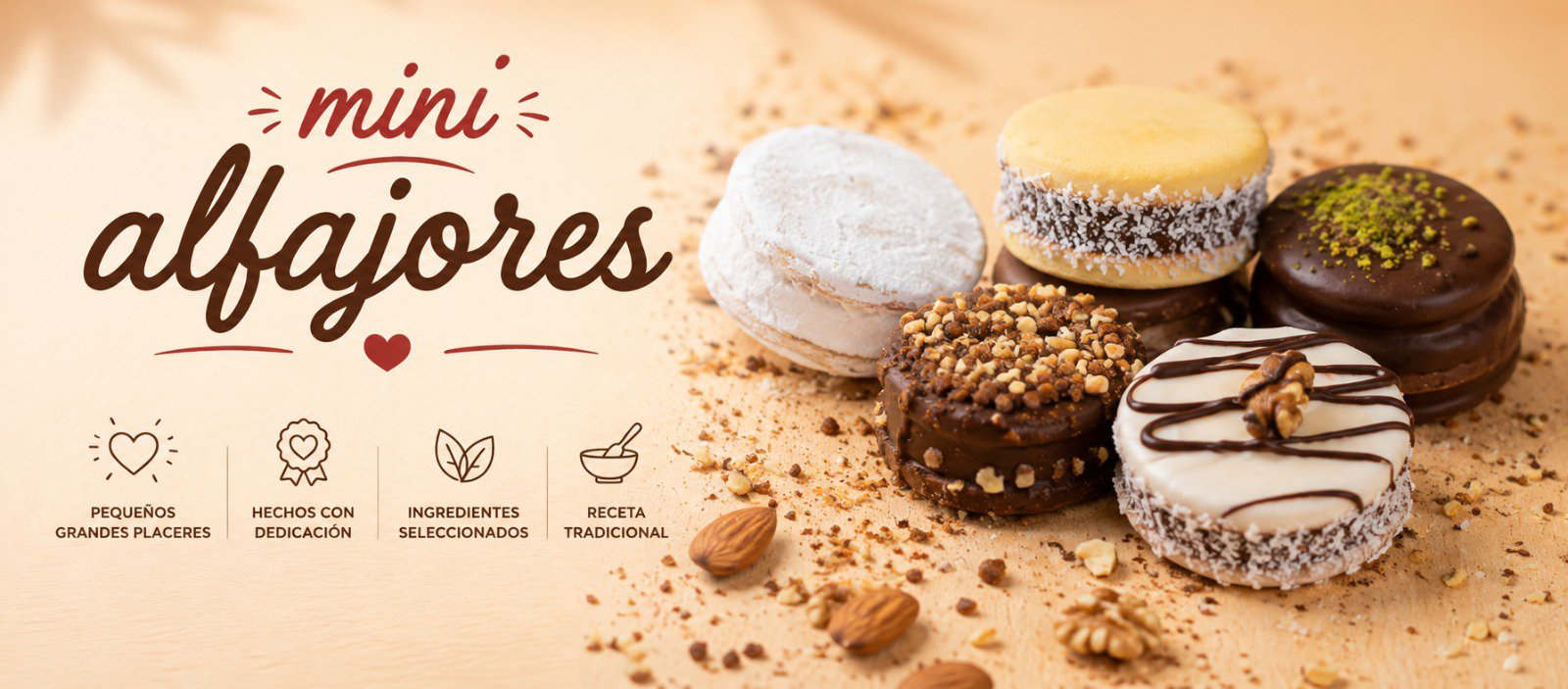 Mini Alfajores Ruta Dulce